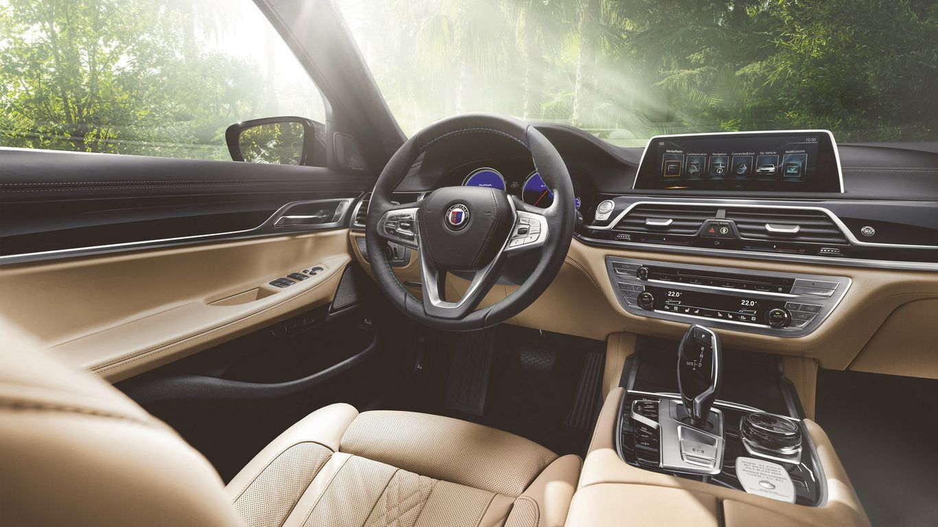 Bmw Alpina Interior 1366x768 Resolution HD 4k Wallpaper, Image, Background, Photo and Picture