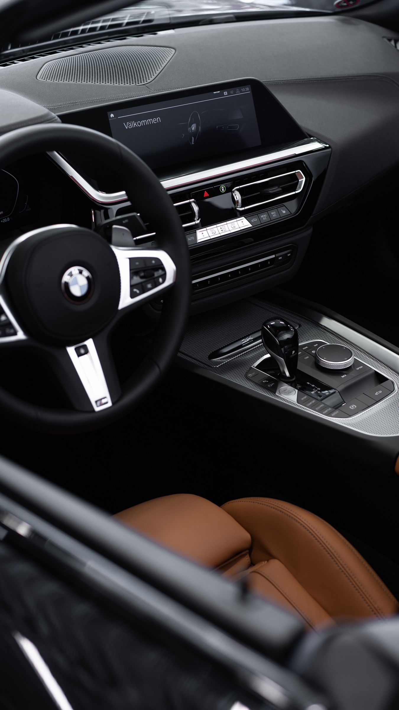 Download wallpaper 1350x2400 bmw, interior, car, steering wheel iphone 8+/7+/6s+/for parallax HD background