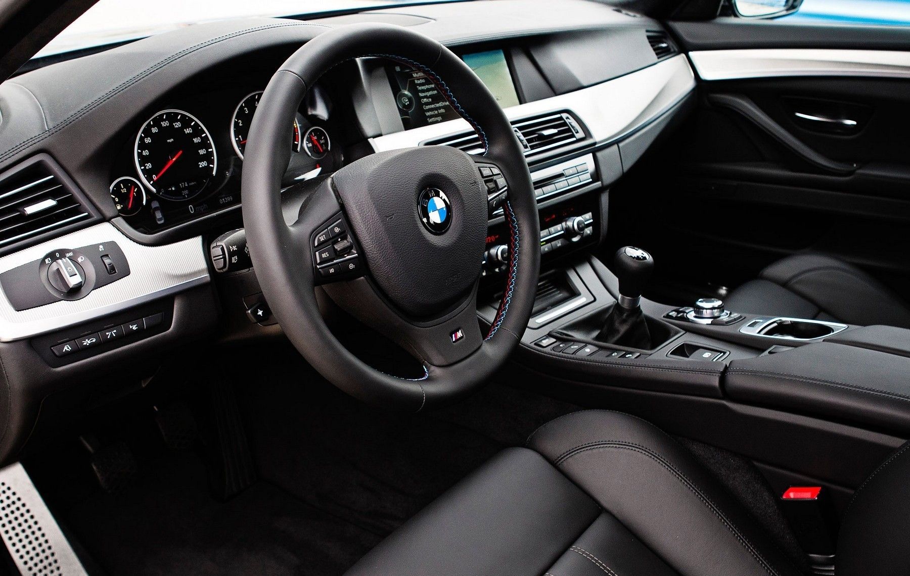 BMW M5 Car Interior Wallpaper