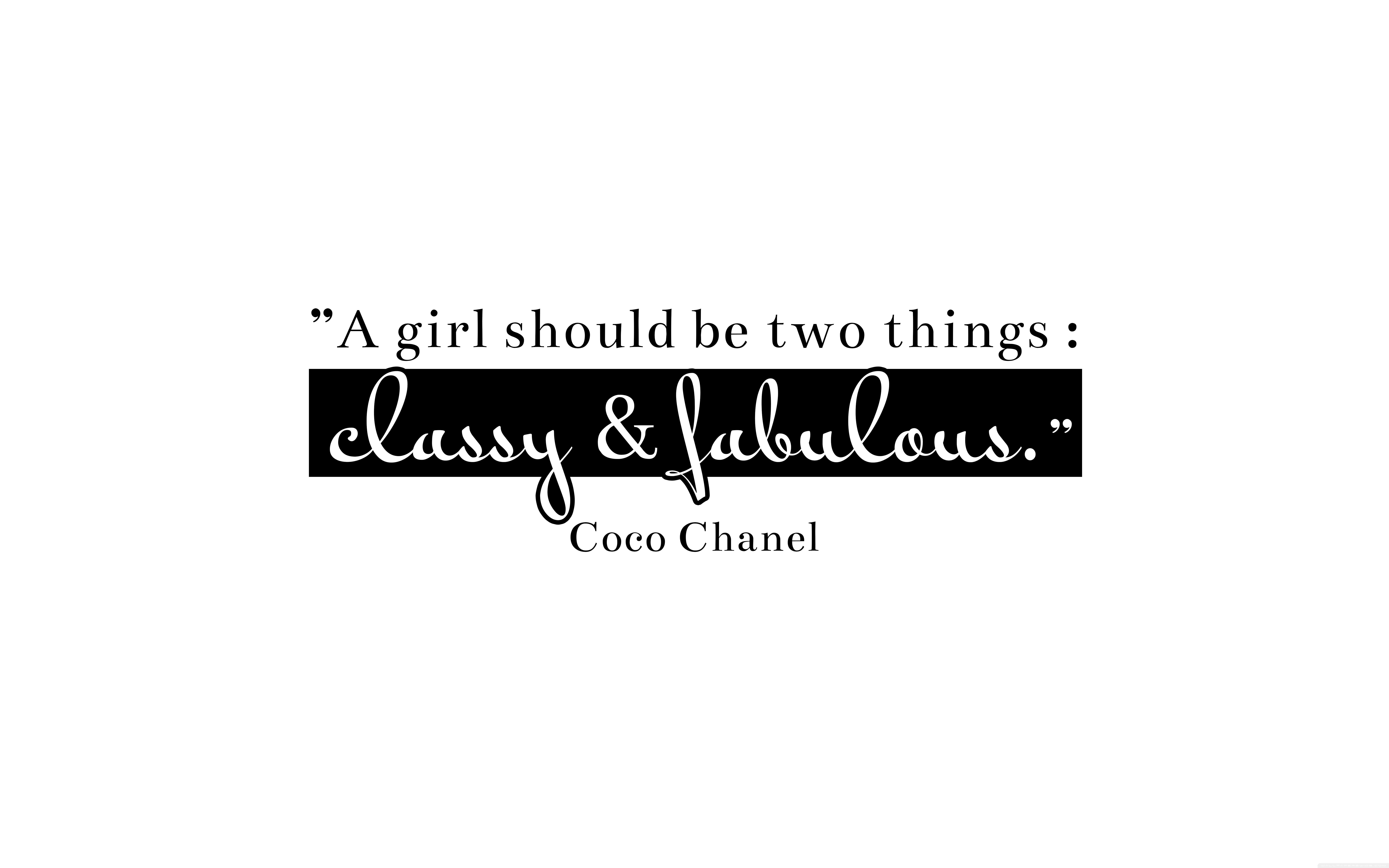 Coco Chanel Computer Wallpaper