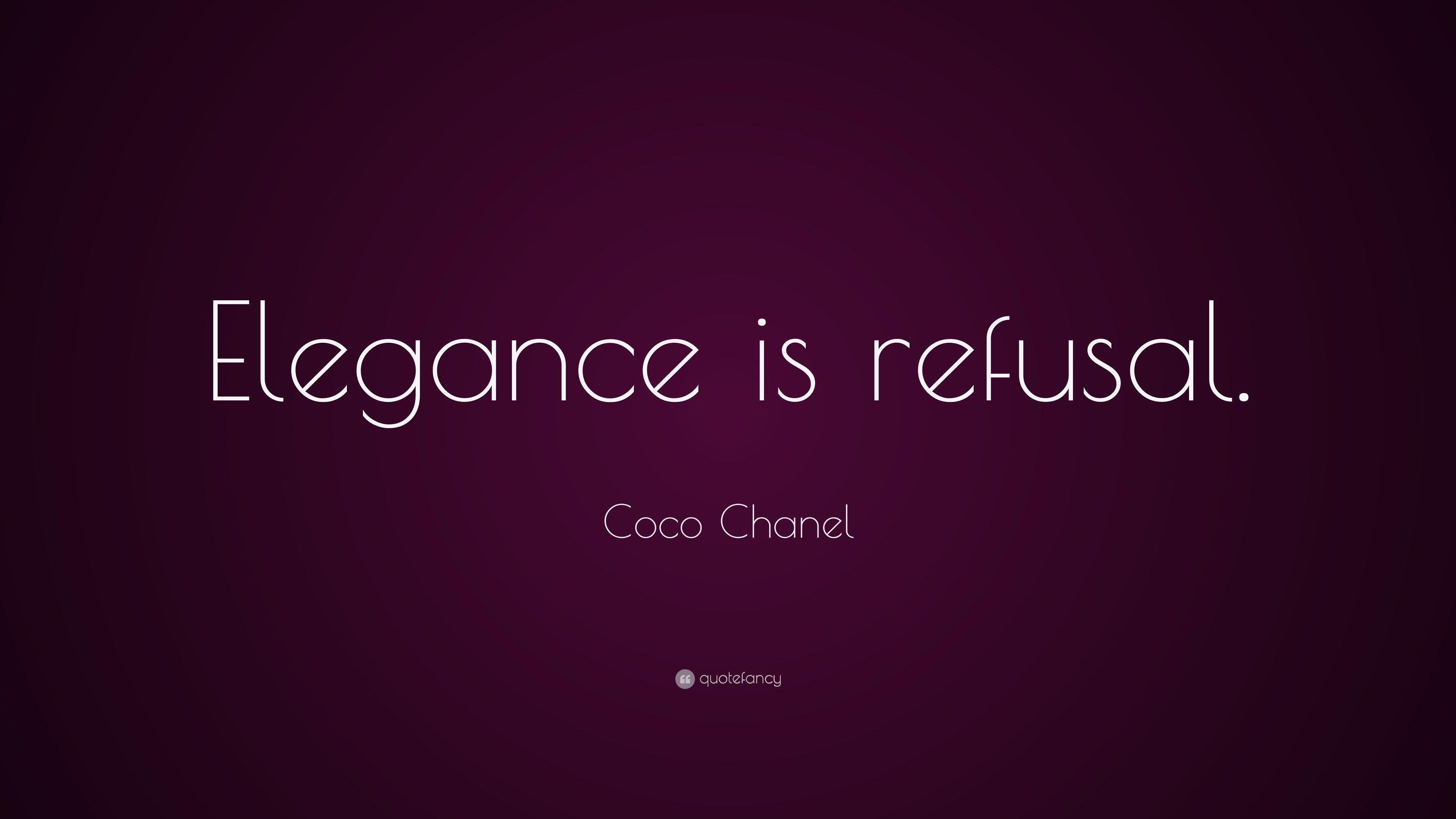 Chanel Quotes Wallpaper