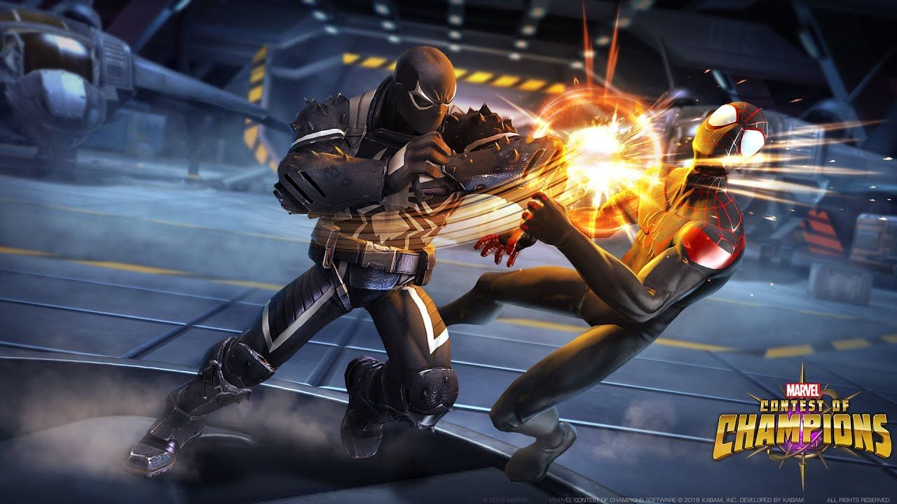 Marvel Ultimate Spider Man And Agent Venom HD Wallpaper