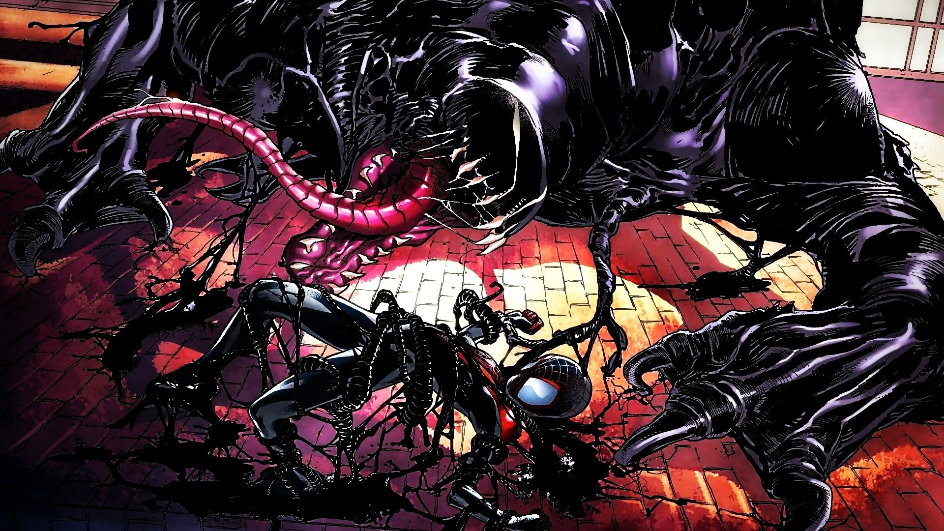 Get Inspired For Spiderman Vs Venom Wallpaper HD picture