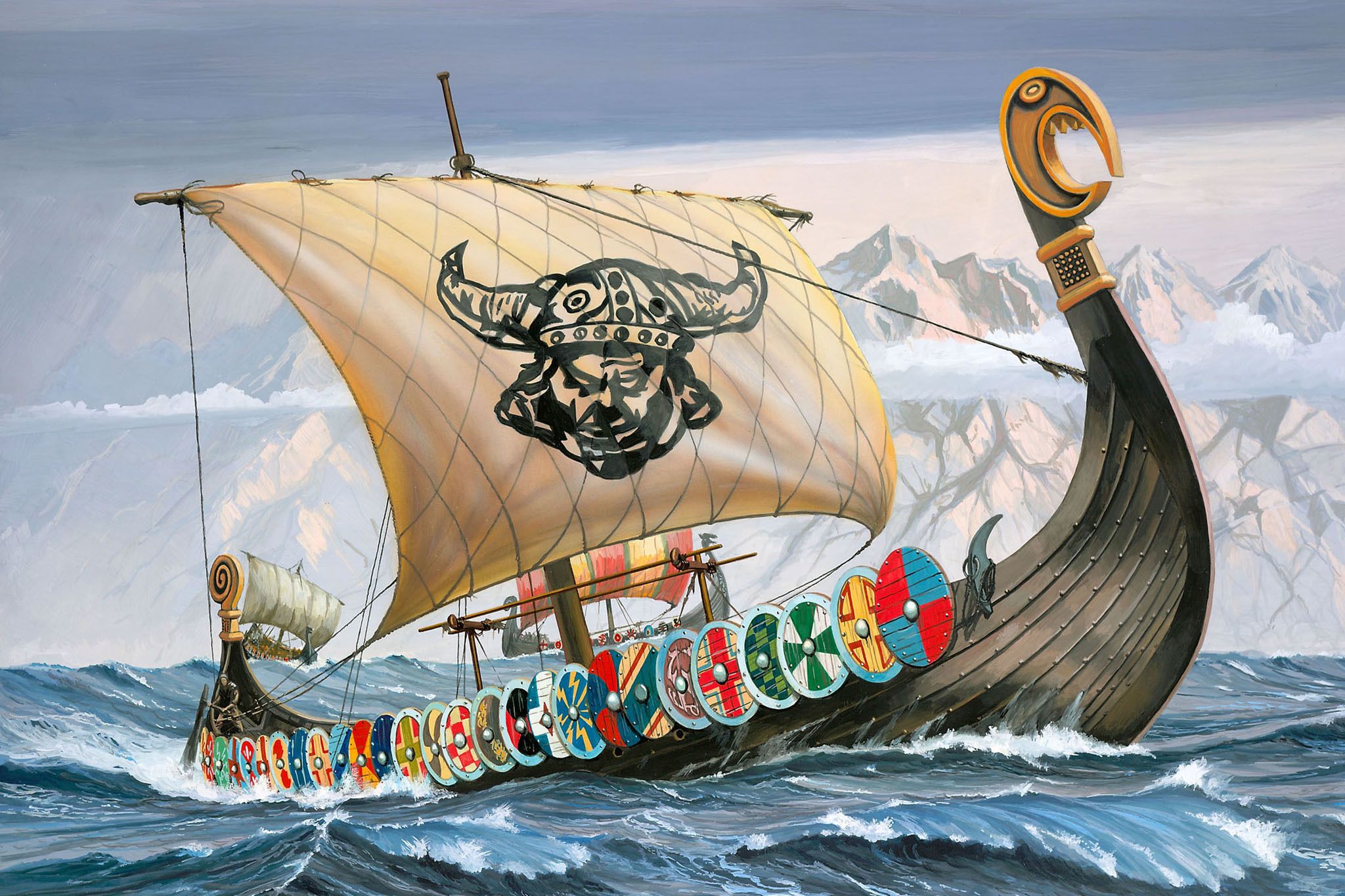 Viking Ship HD Wallpaper Viking Ship 1 50 Wallpaper & Background Download