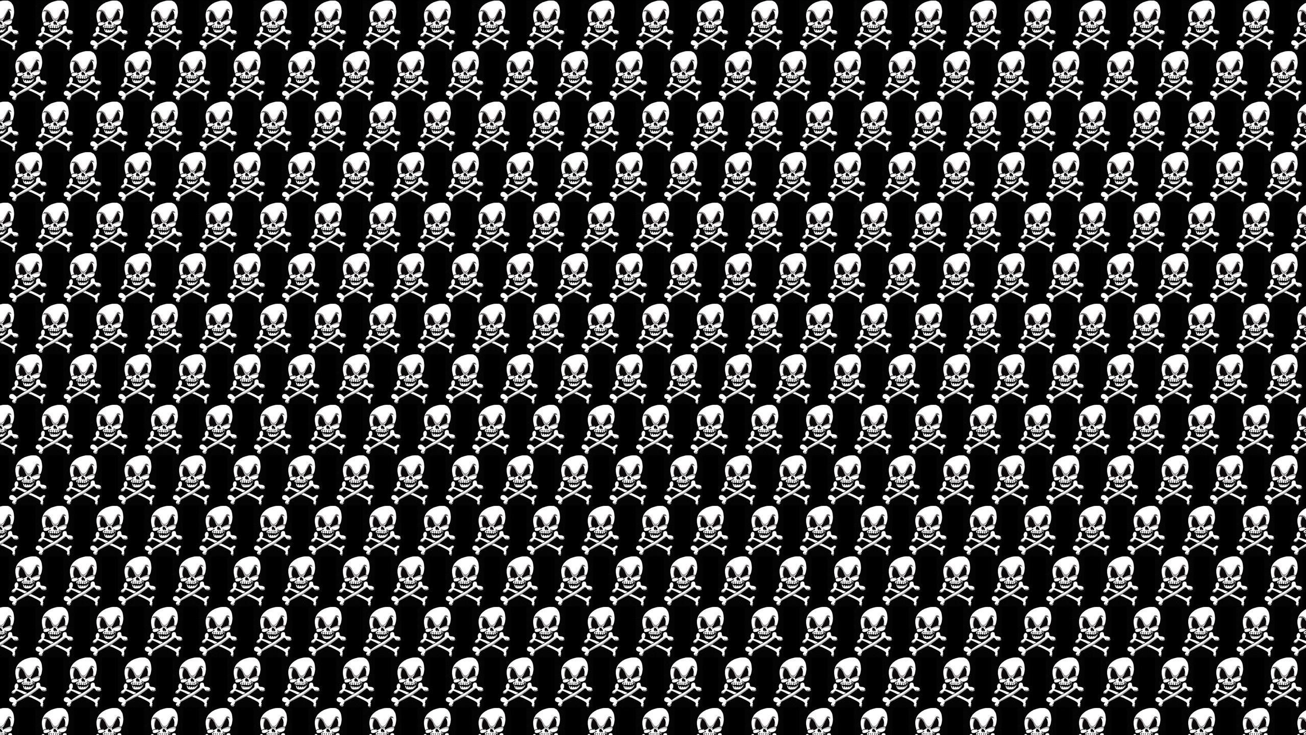Skeleton Pattern Wallpaper Free Skeleton Pattern Background