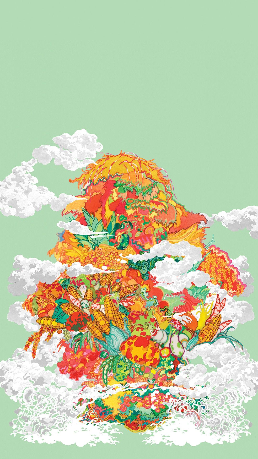 Old Chinese Style iPhone Wallpaper