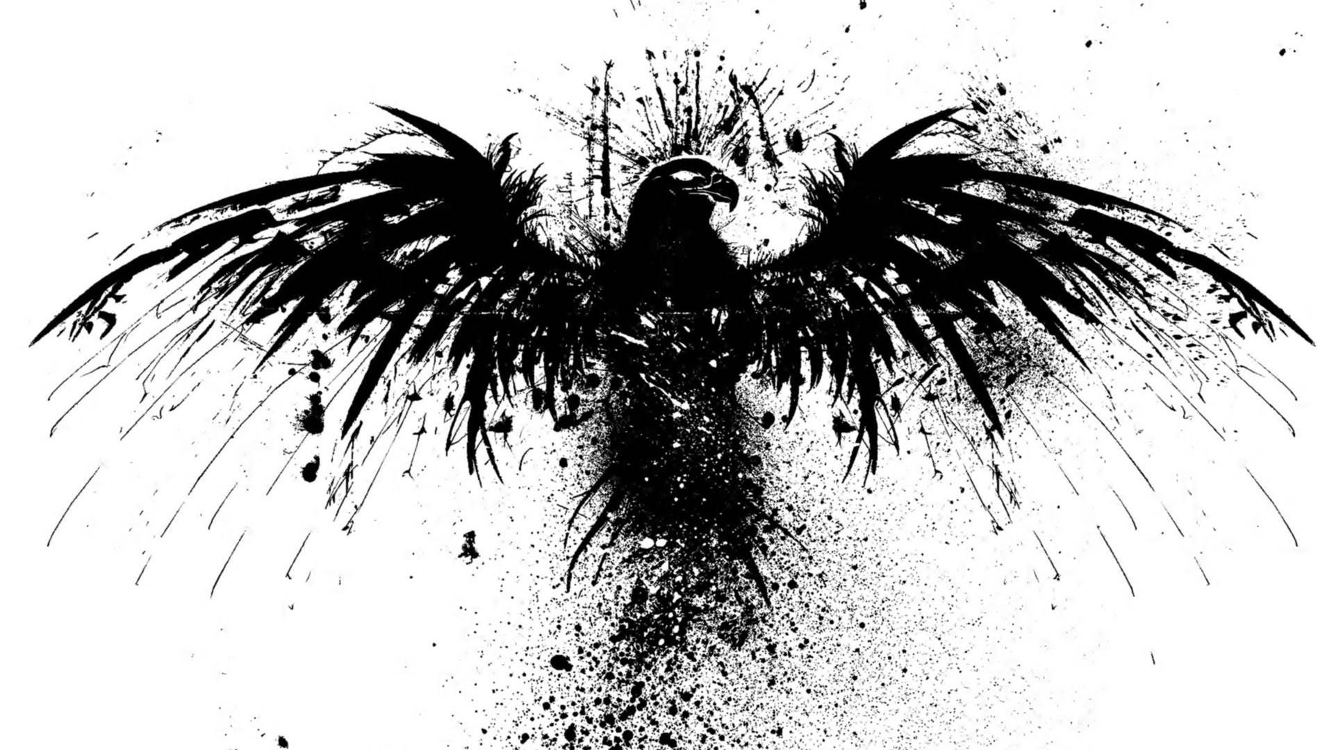 Download Wallpaper Raven, Bird, Flying, Smoke, Black's Creed 4 Black Flag 65