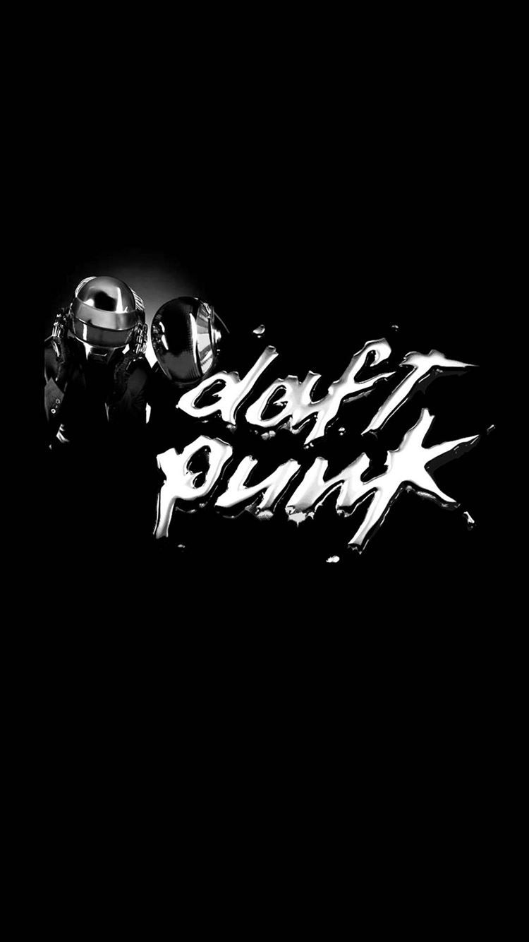 Daft Punk Chrome iPhone 8 Wallpaper Free Download