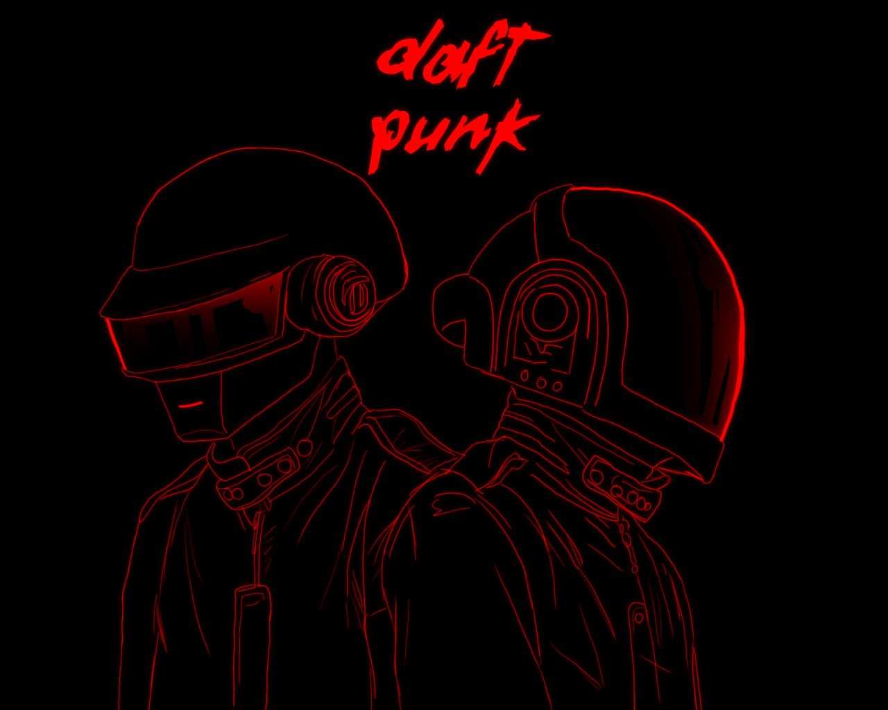 Daft Punk Background Free HD Wallpaper