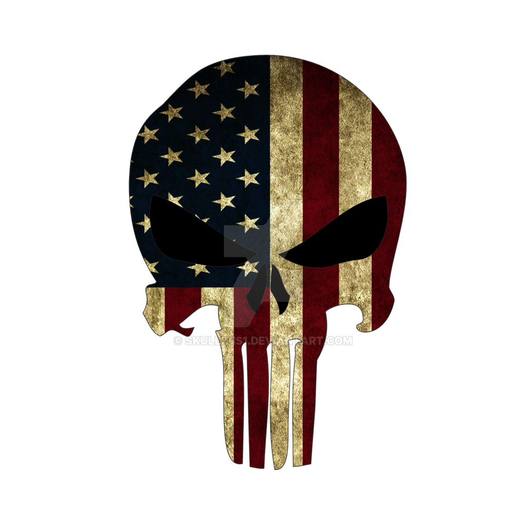 Transparent American Flag Punisher Skull HD Wallpaper