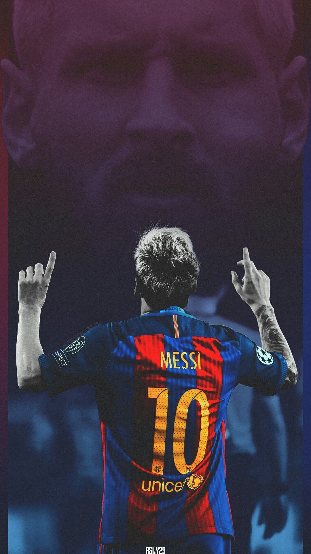 Messi 3D Wallpaper