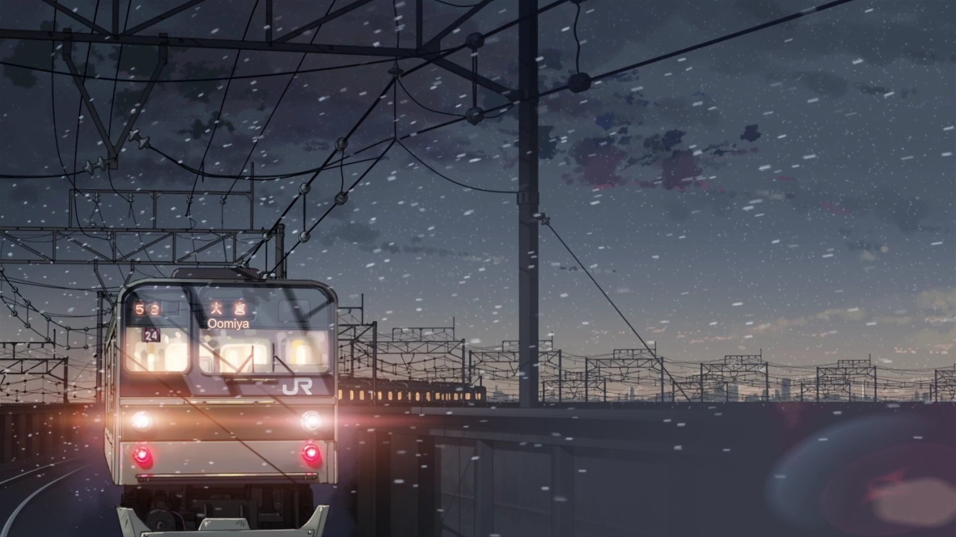 Winter Anime Wallpaper background picture