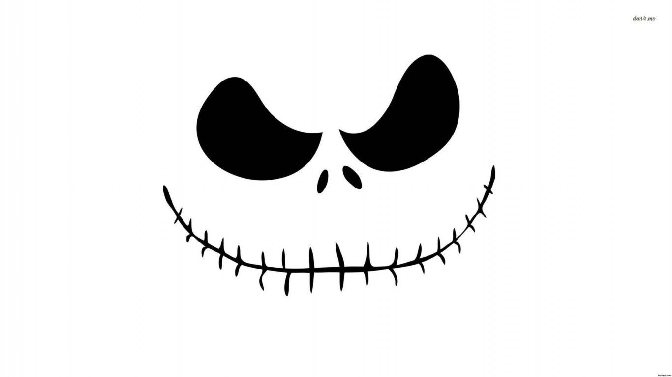 Jack Skellington Skull The Nightmare Before Christmas Tim Burton Art Black 4K HD Movies Wallpaper