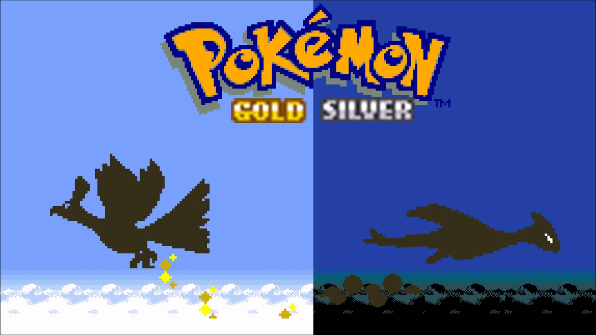 Pokemon Gold And Silver Title HD Wallpaper