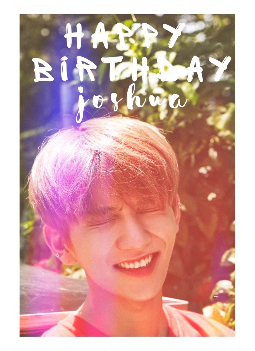 Joshua Seventeen Birthday