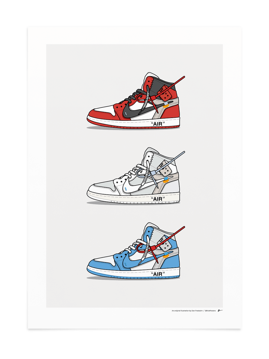 Shoes Off White Wallpaper