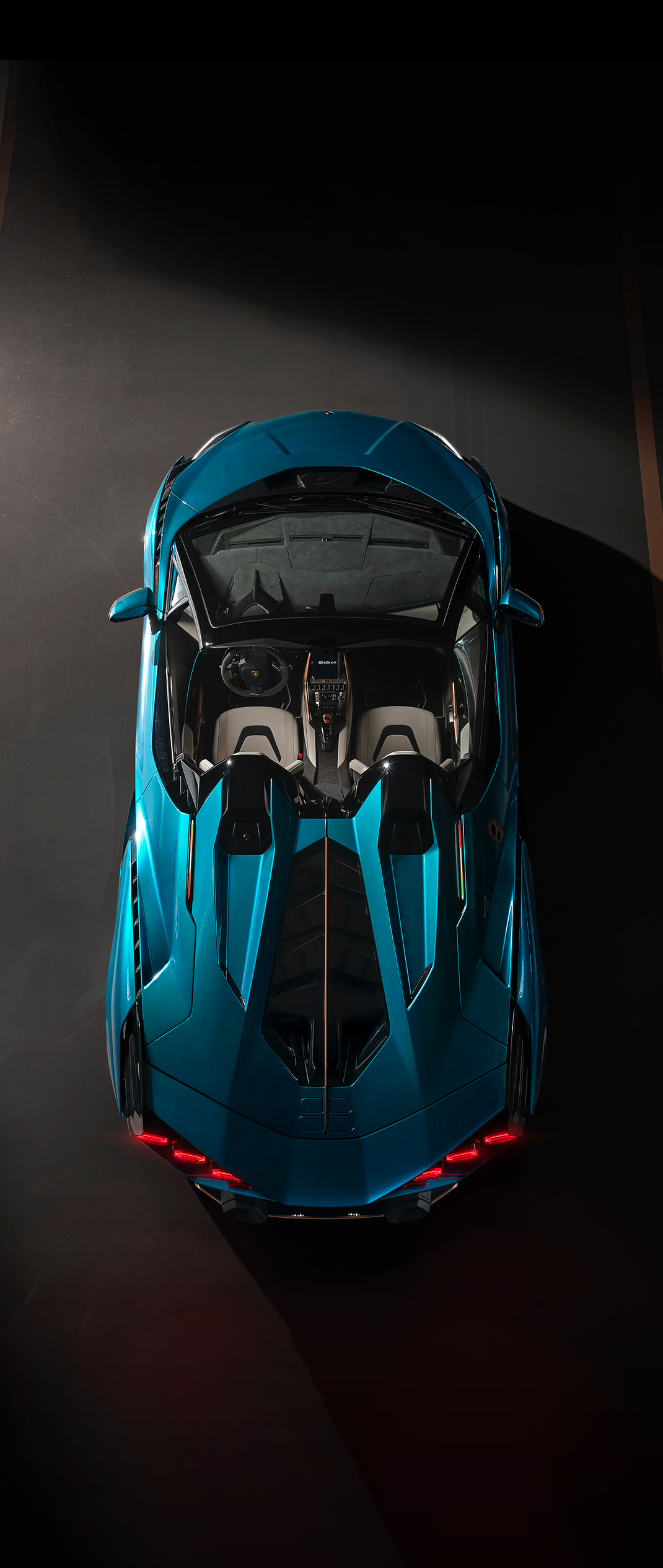 Lamborghini Sian Roadster hybrid V12 dropthetop!