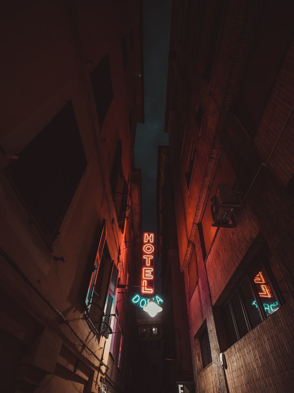 Neon Street Picture. Download Free Image