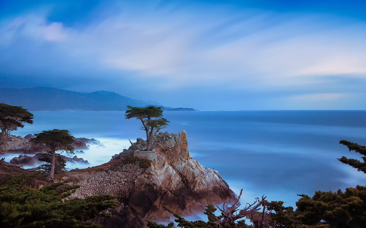 June's Desktop Wallpaper from California's Pacific Coastline
