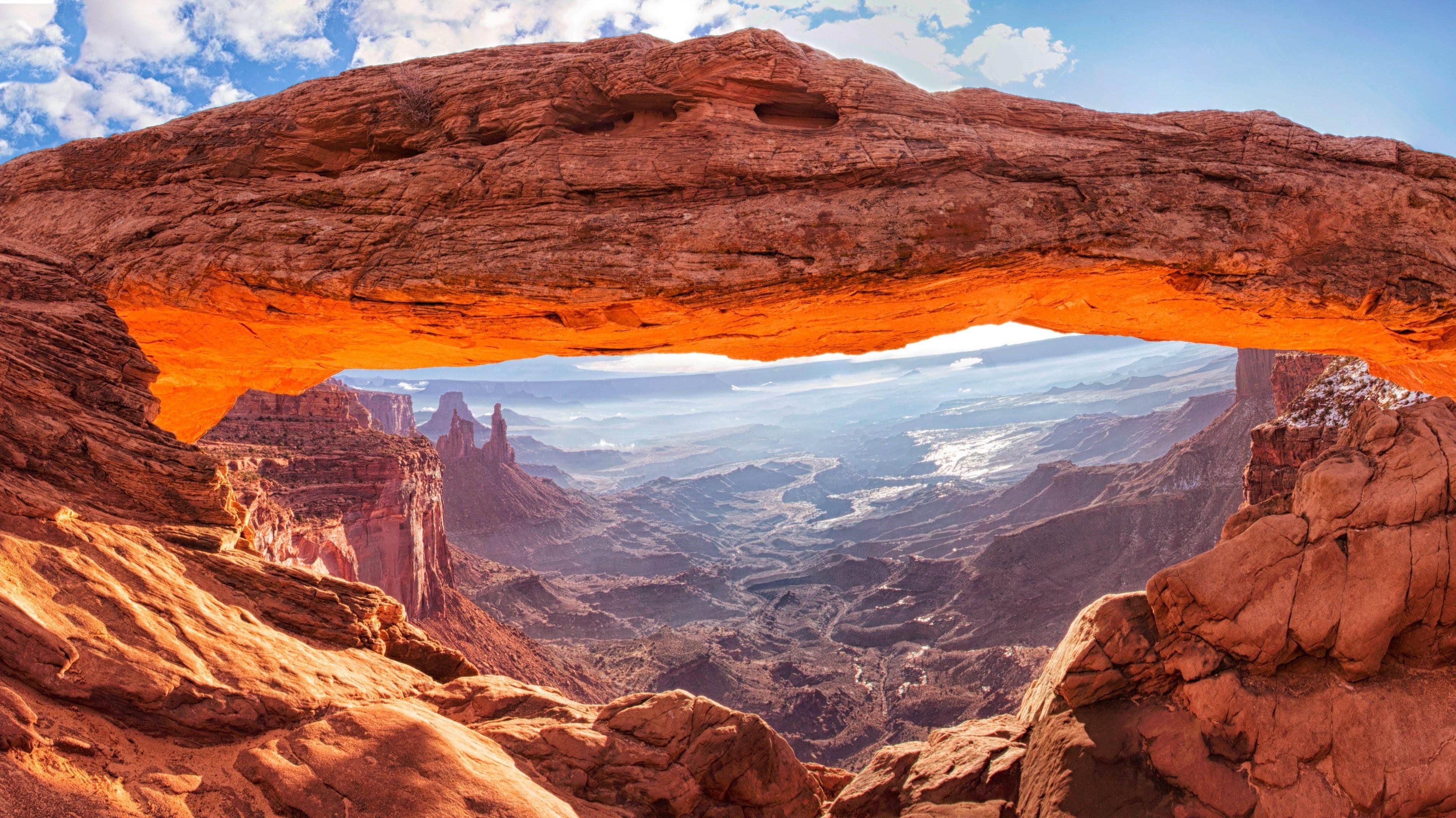 natural arch mesa arch canyonlands national park national park #utah united states natural bridge rock arc. Canyonlands national park, National parks, Canyonlands