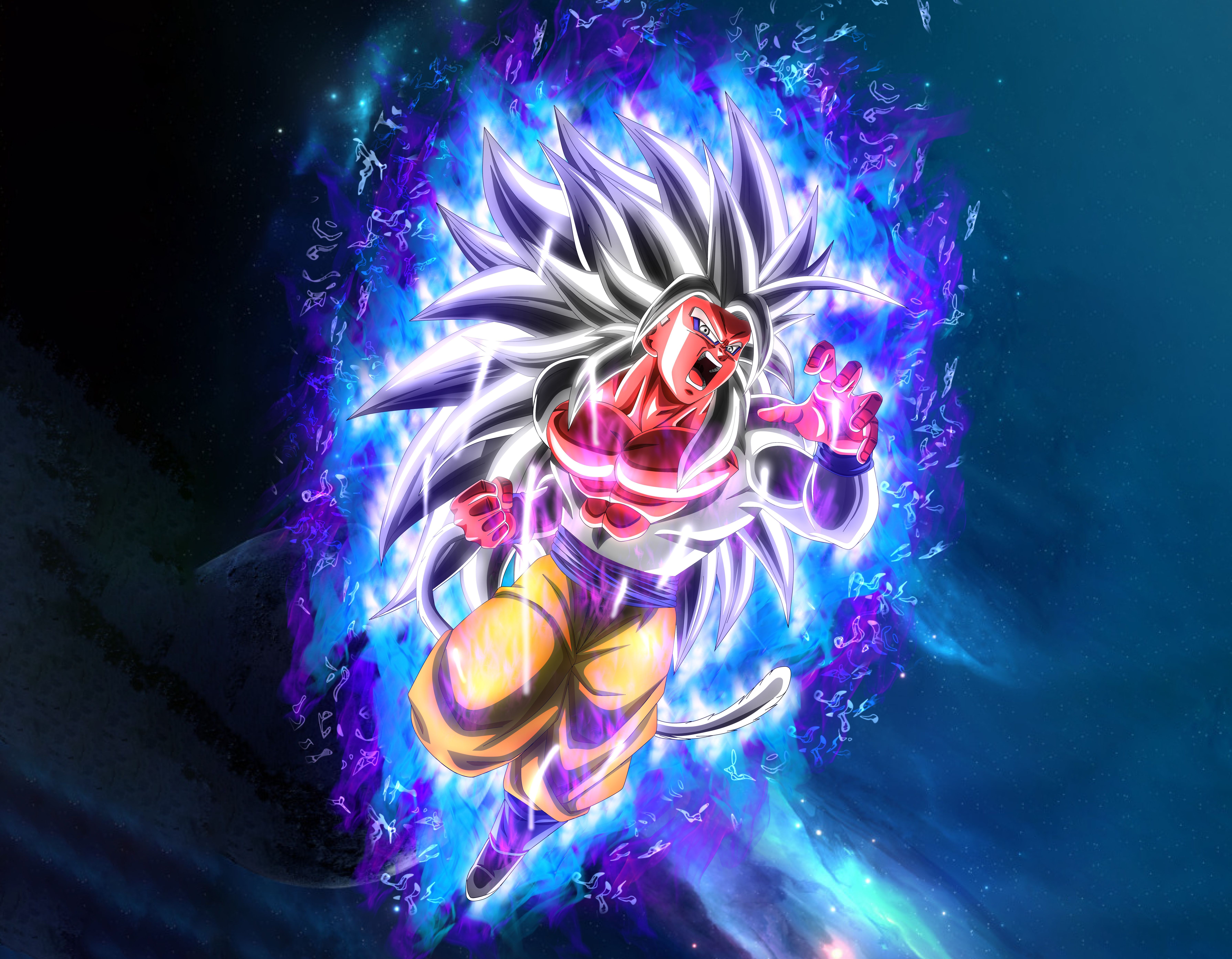 Super Saiyan 5 Goku Wallpapers - Wallpaper Cave