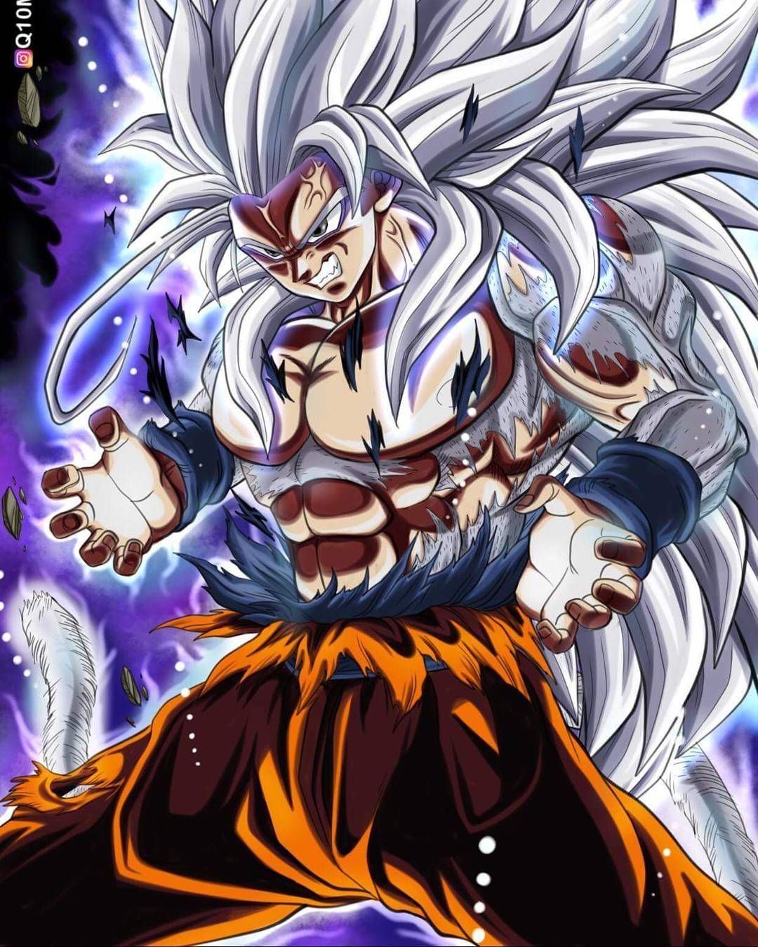 Goku Super Saiyan 5 Wallpapers - Wallpaper Cave