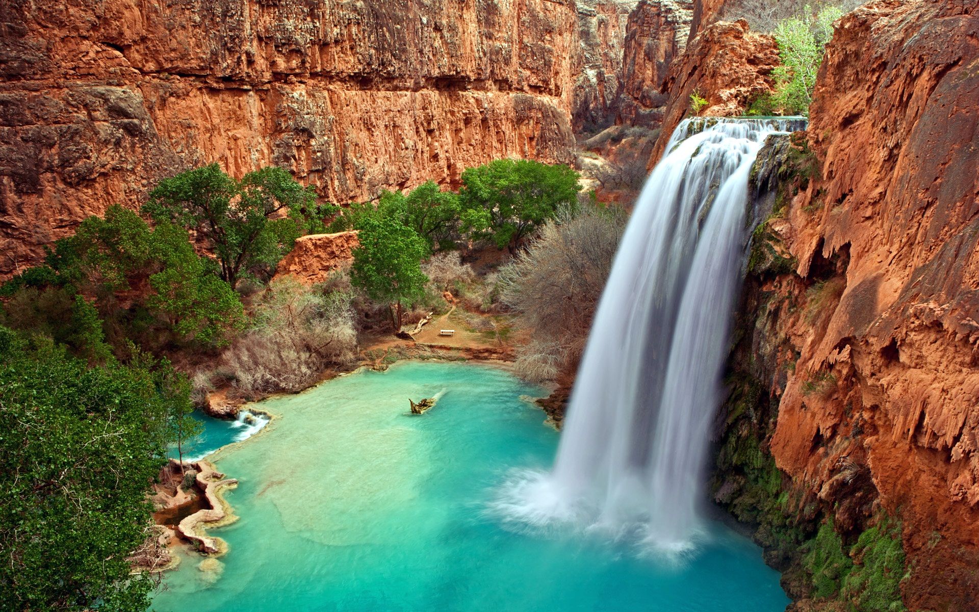 Arizona Waterfall Wallpaper