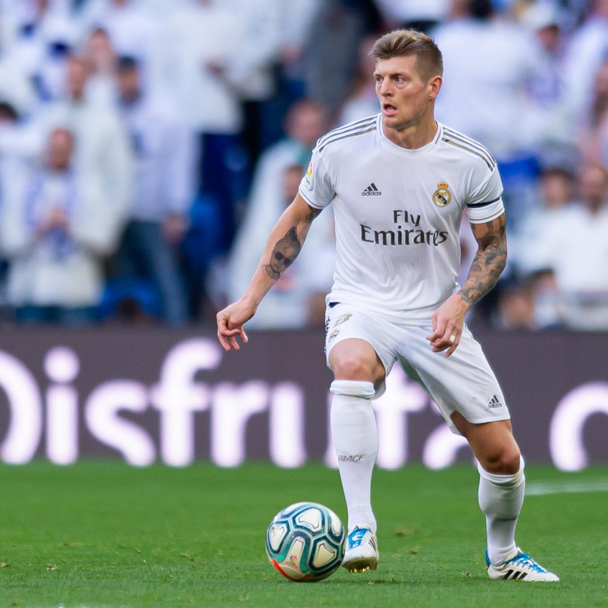 Toni Kroos Talks Retiring After Real Madrid Contract Ends, Won't Play 'Until 38'. Bleacher Report. Latest News, Videos and Highlights