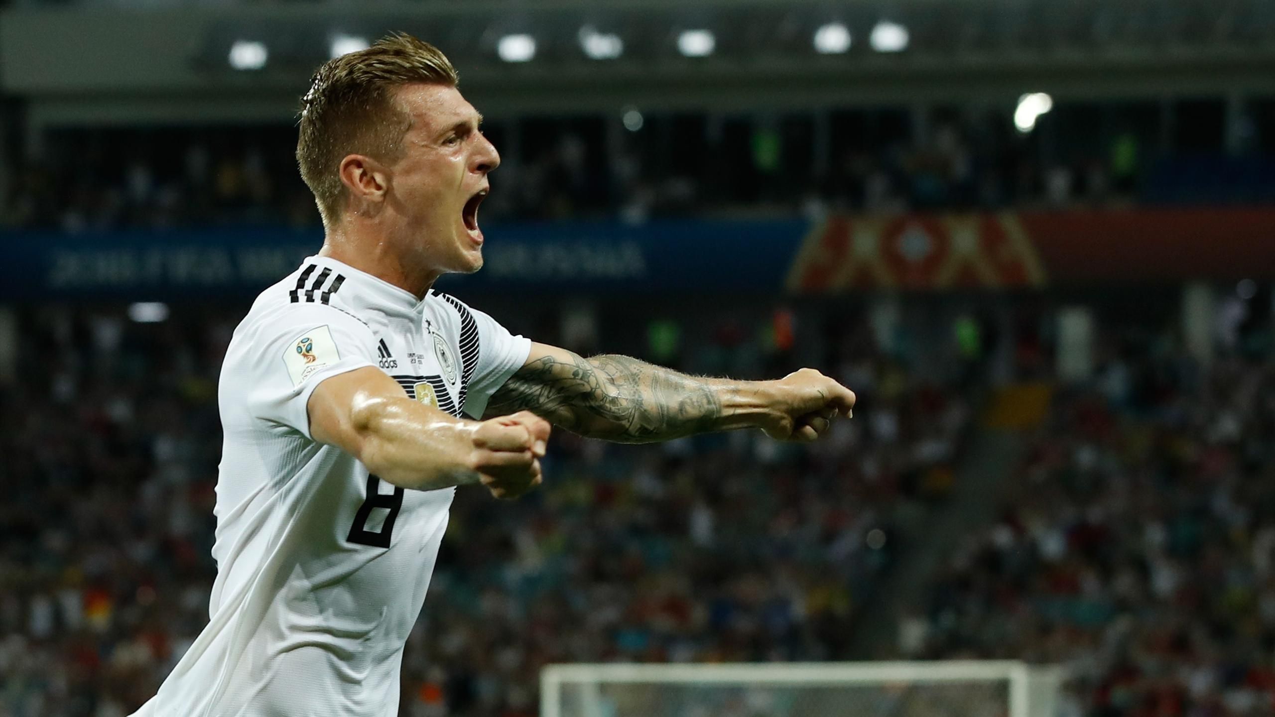 Sensational Toni Kroos Strike Saves 10 Man Germany In Stoppage Time