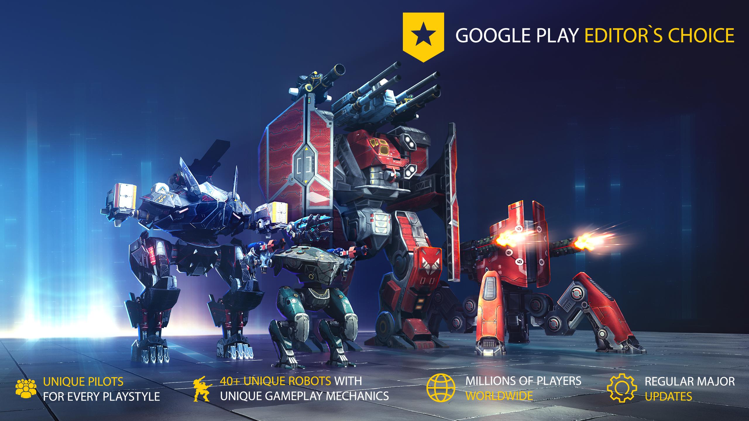 War Robots. 6v6 Tactical Multiplayer Battles for Android