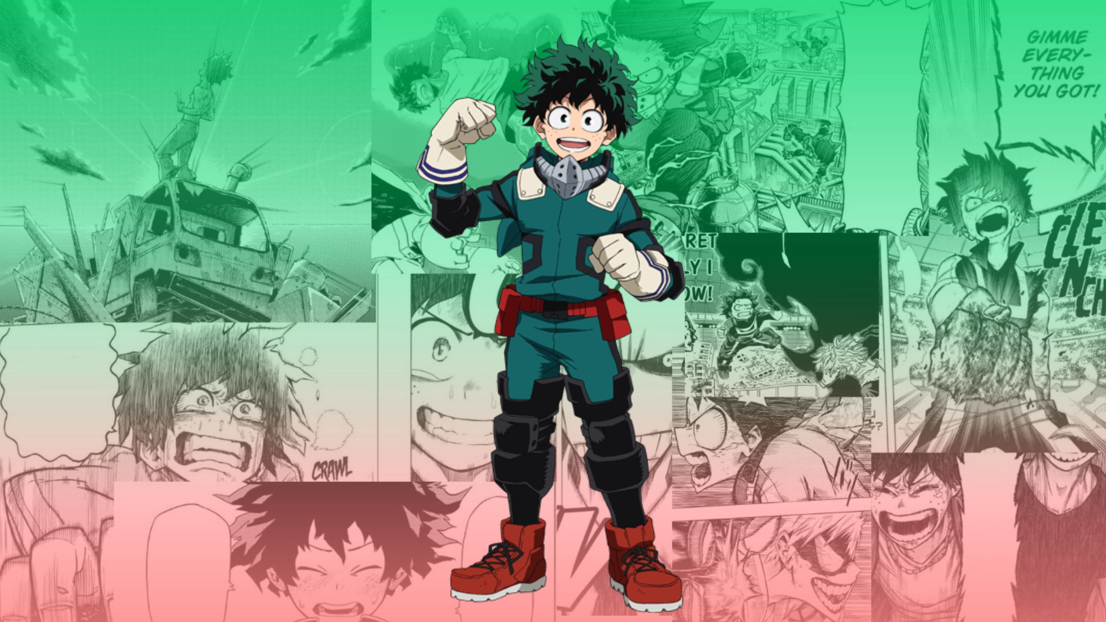 I'll Do My Best! Highly Requested And Highly Precious, Deku 4K Wallpaper! (Commissioned By U MightyMackinac)
