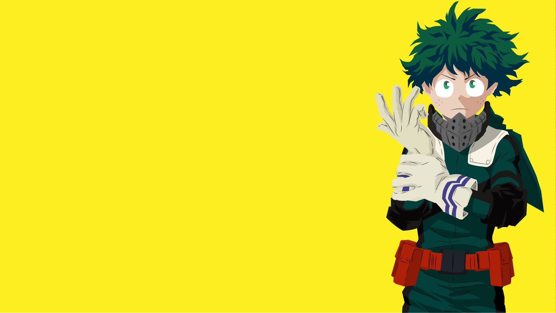 Deku Wallpaper. I made it in illustrator in about 12 hs, still learning. Hope you like it!