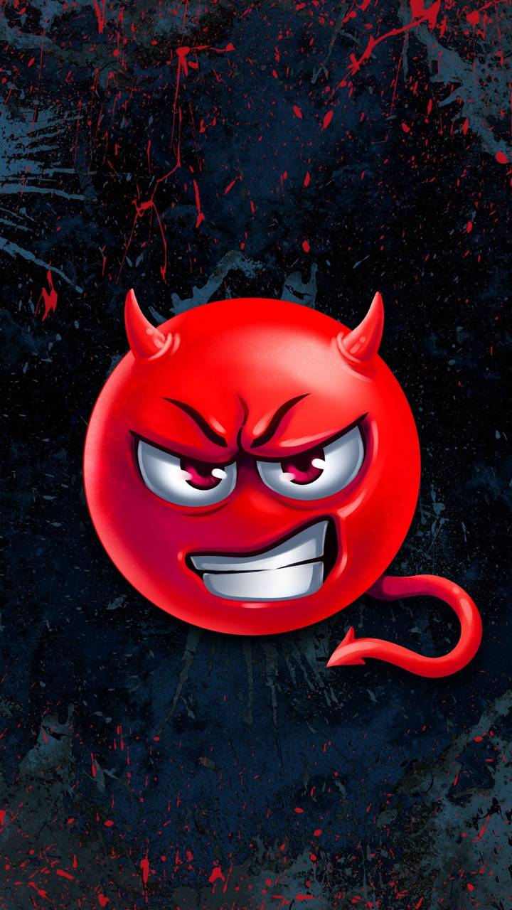 Angry devil wallpaper