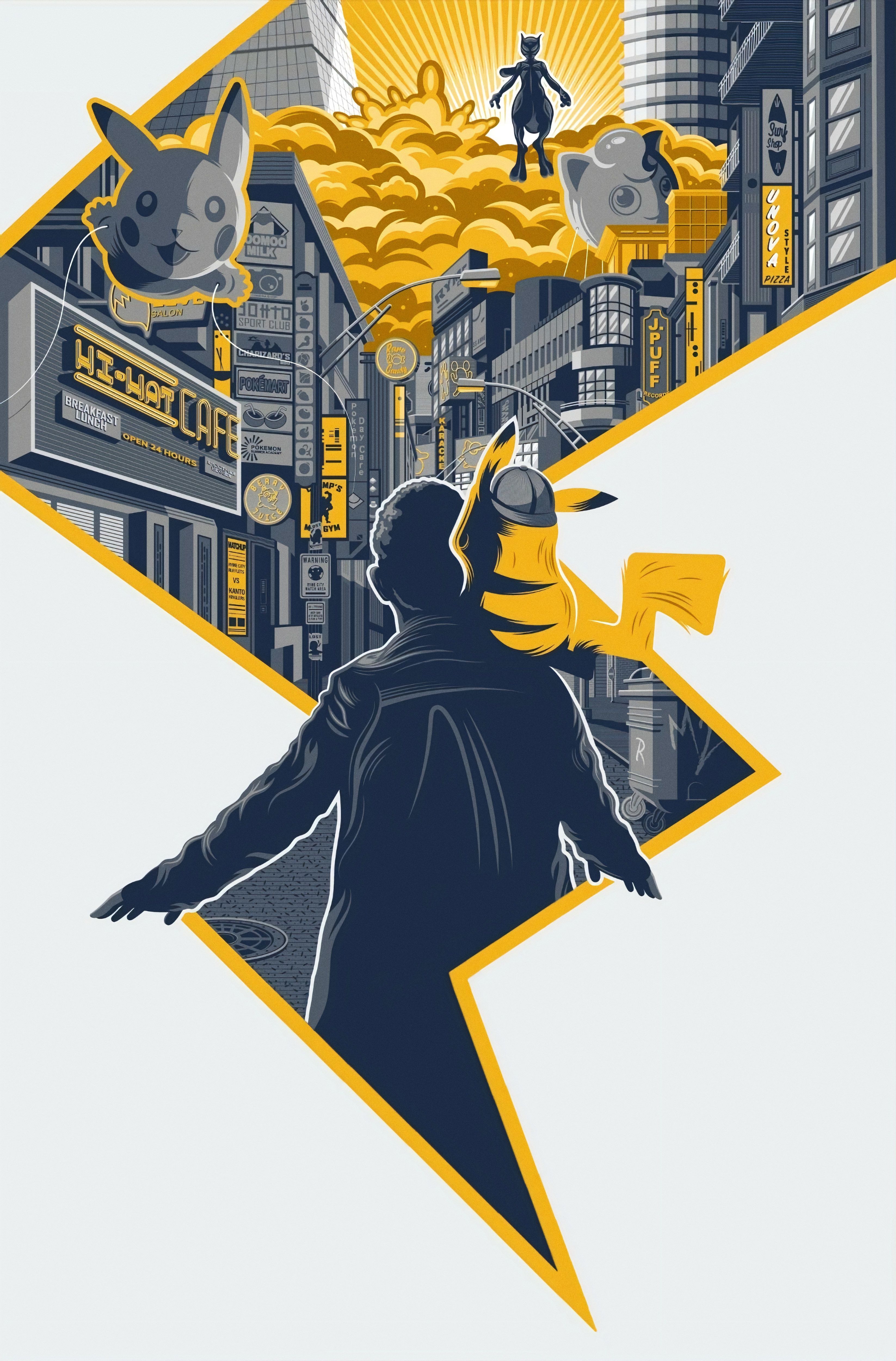 Poster Pokemon Detective Pikachu HD Wallpaper