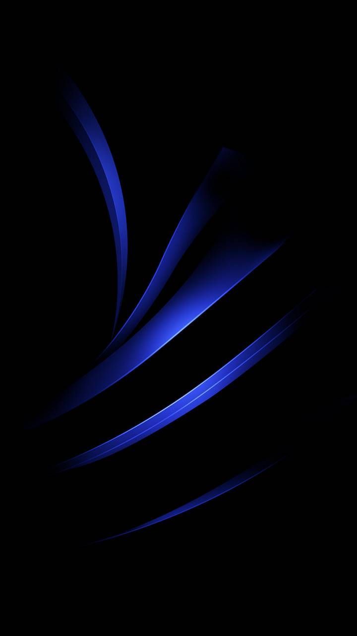 √ Cool Blue And Black Wallpaper