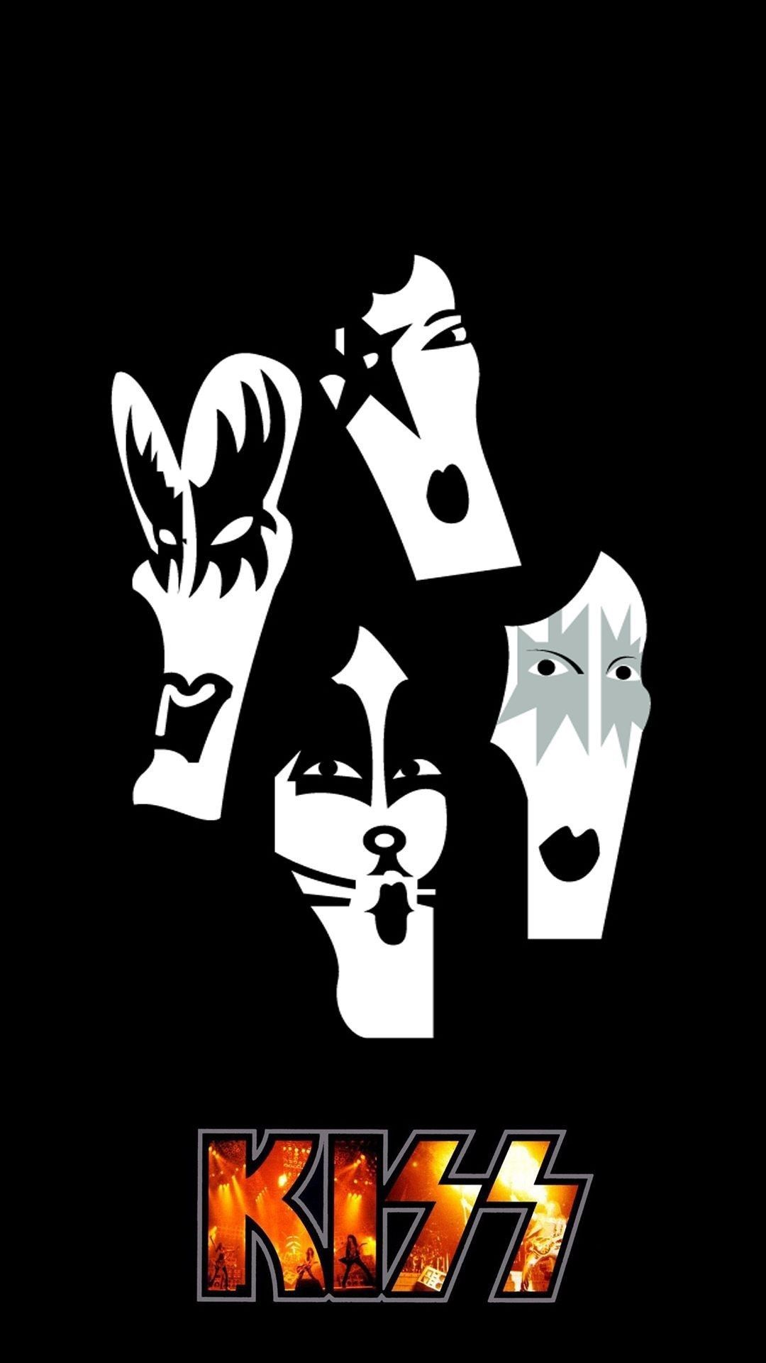 Rock Band Kiss, iPhone, Desktop HD Background / Wallpaper (1080p, 4k) (1080x1920)