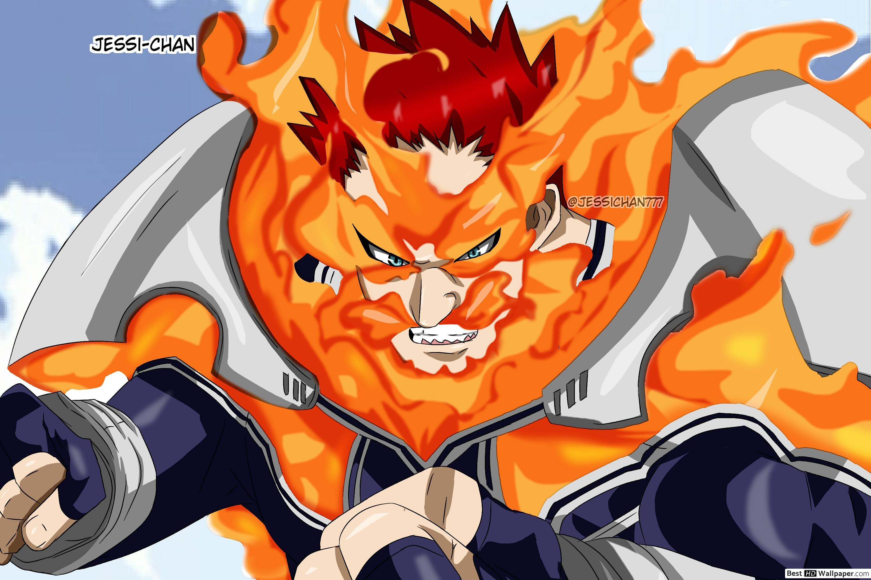 Enji Todoroki HD wallpaper download