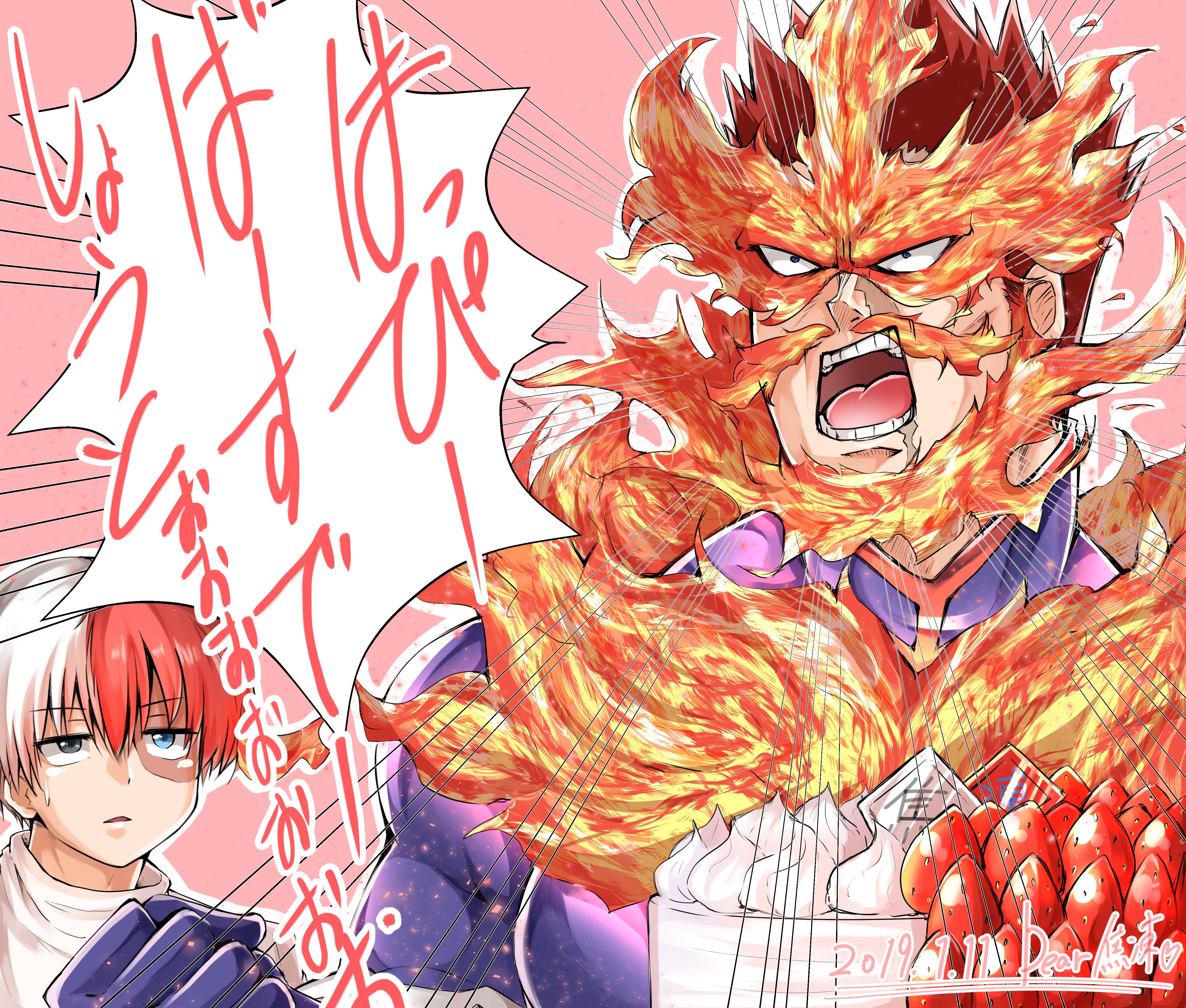 4704x4000 Enji Todoroki wallpaper for desktop