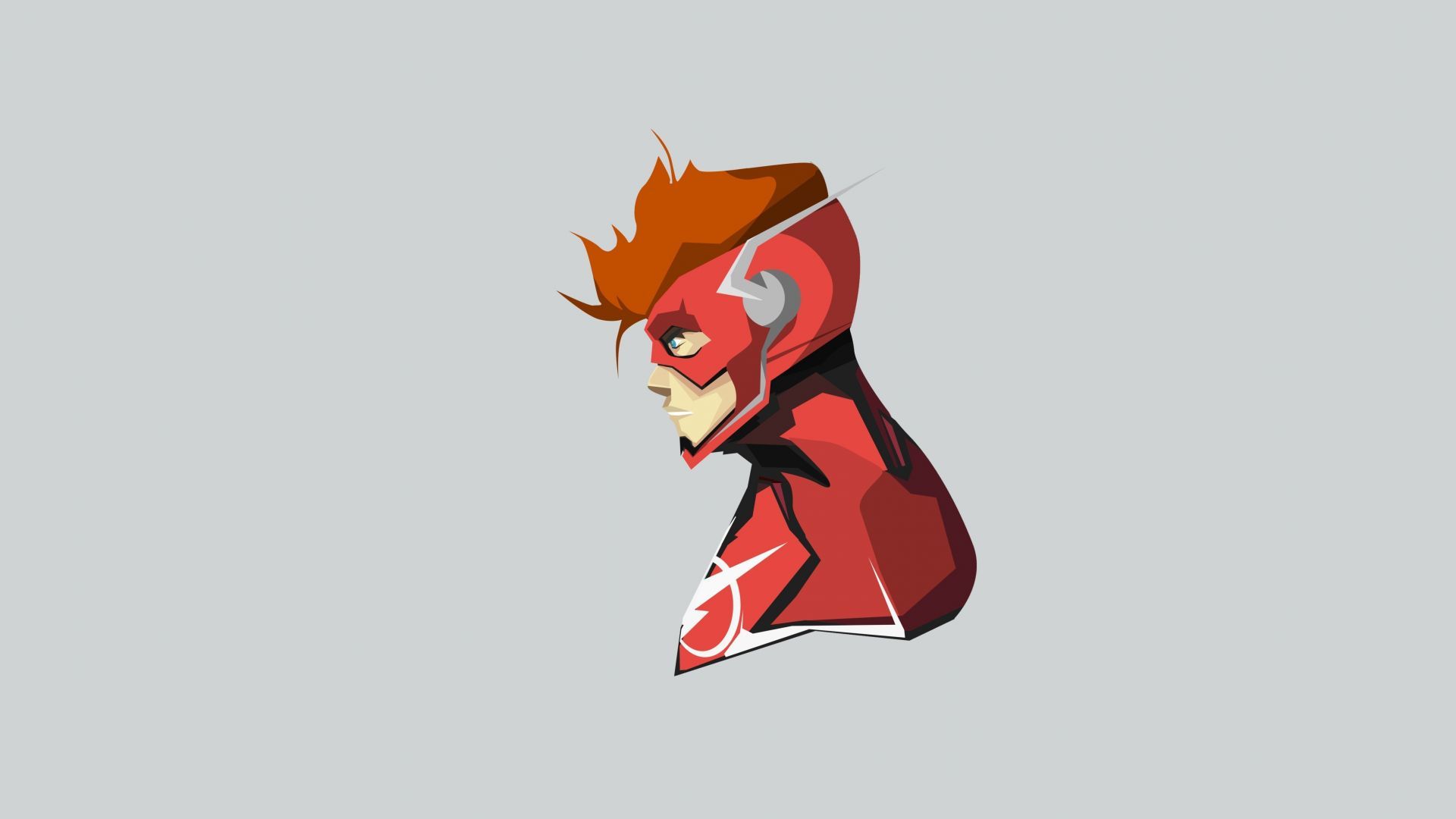 Desktop wallpaper minimal, superhero, flash, art, HD image, picture, background, 895cc8