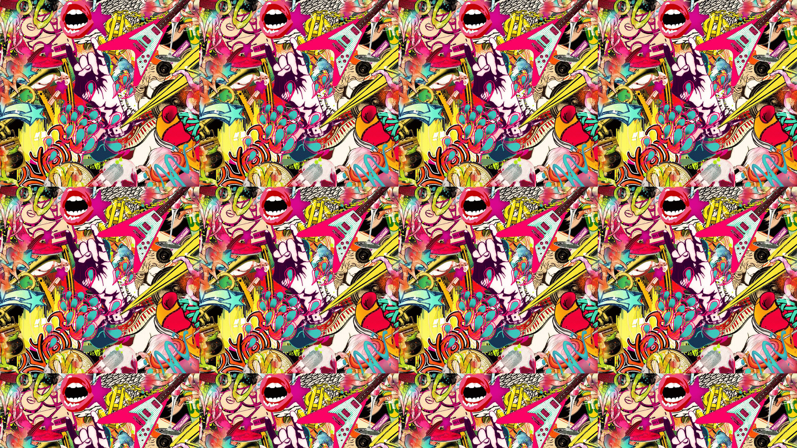 Collage Desktop Wallpaper