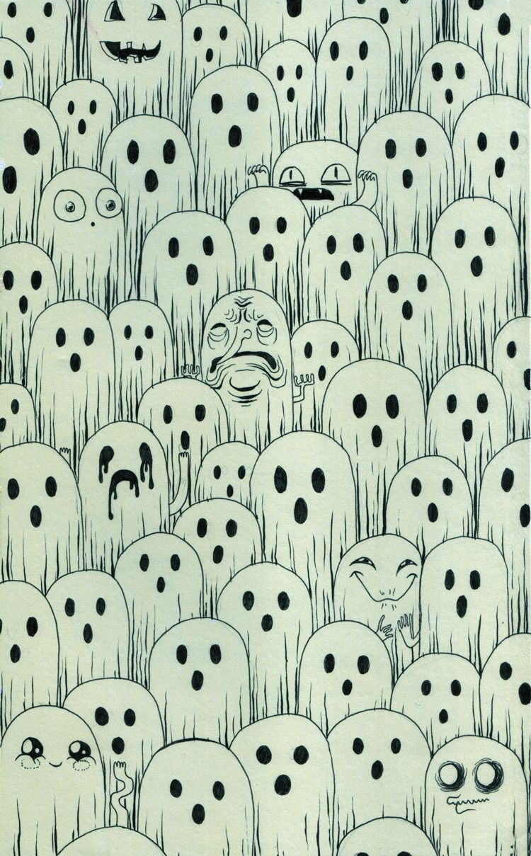 Kawaii Ghost Wallpaper Free Kawaii Ghost Background