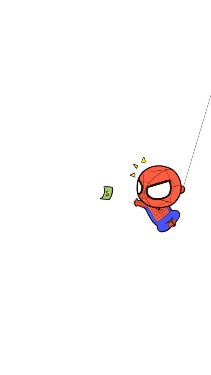 Cute Spiderman Wallpaper