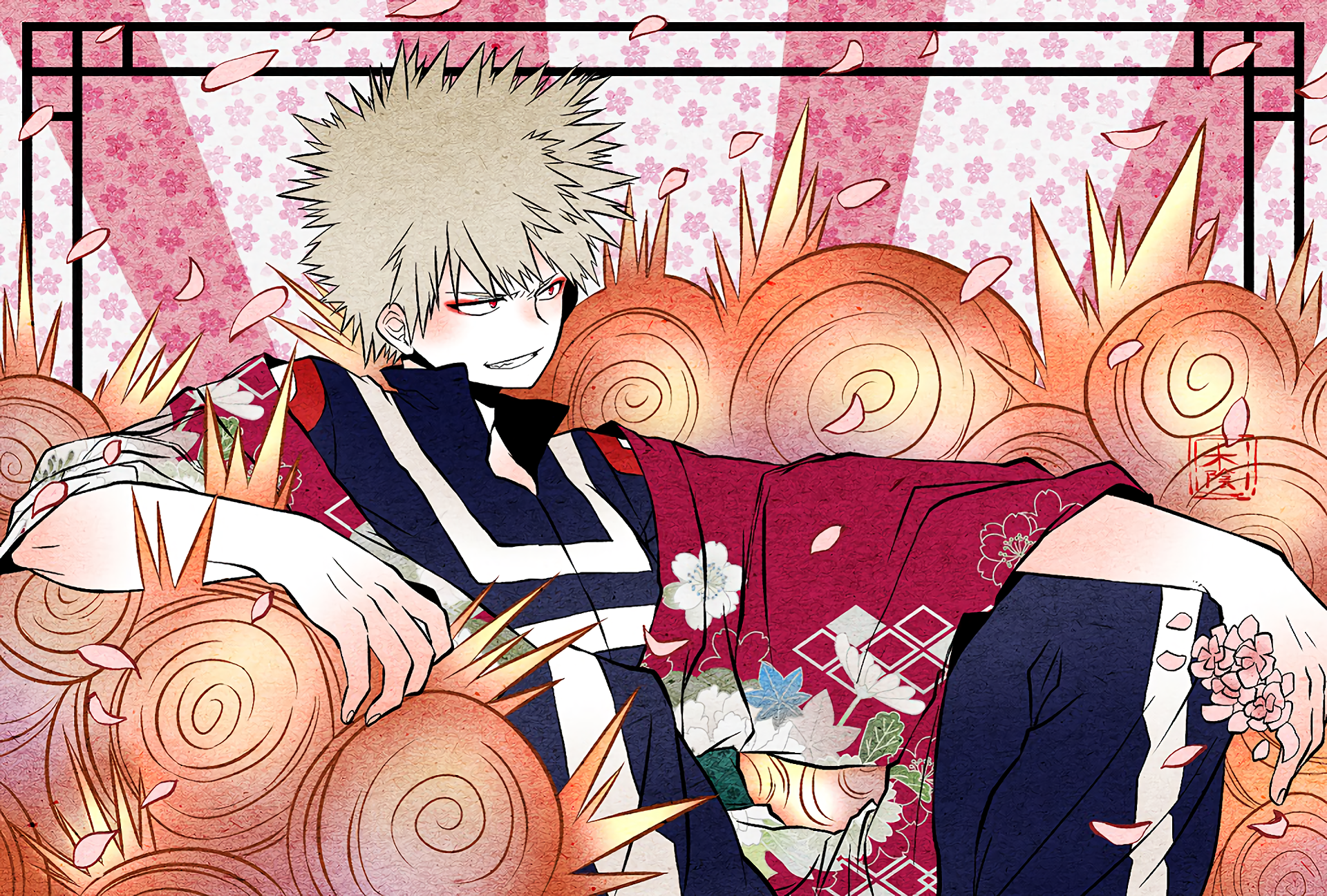 Cute Bakugou Wallpaper