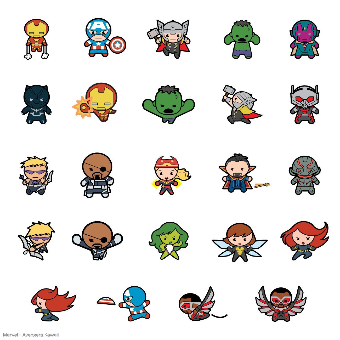 Marvel Kawaii Wallpaper