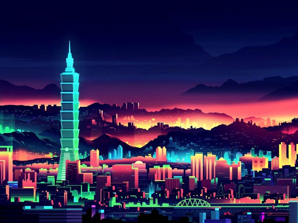 Retro 4K wallpaper for your desktop or mobile screen free and easy to download