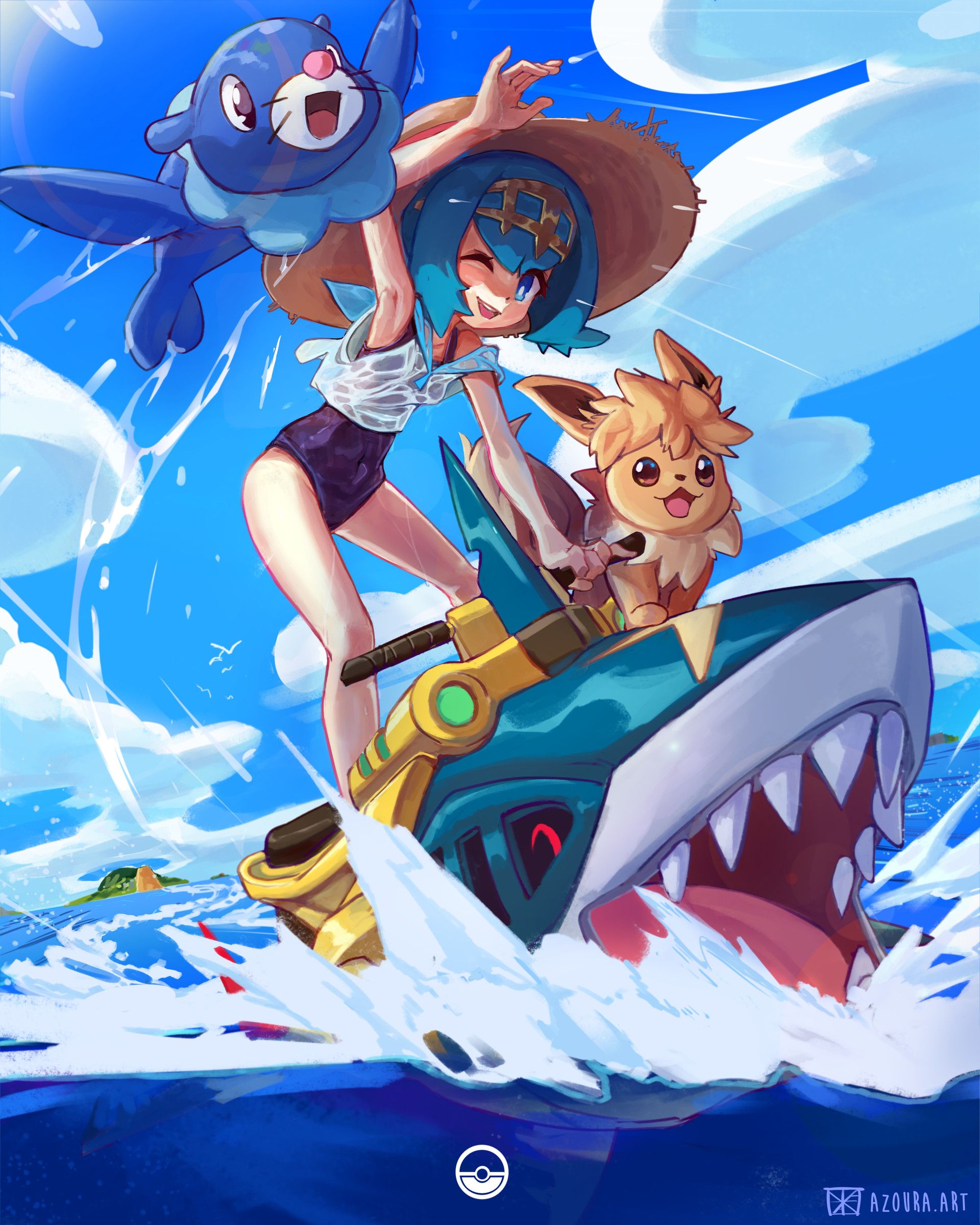 Pokemon │ Lana, Nathan Chan