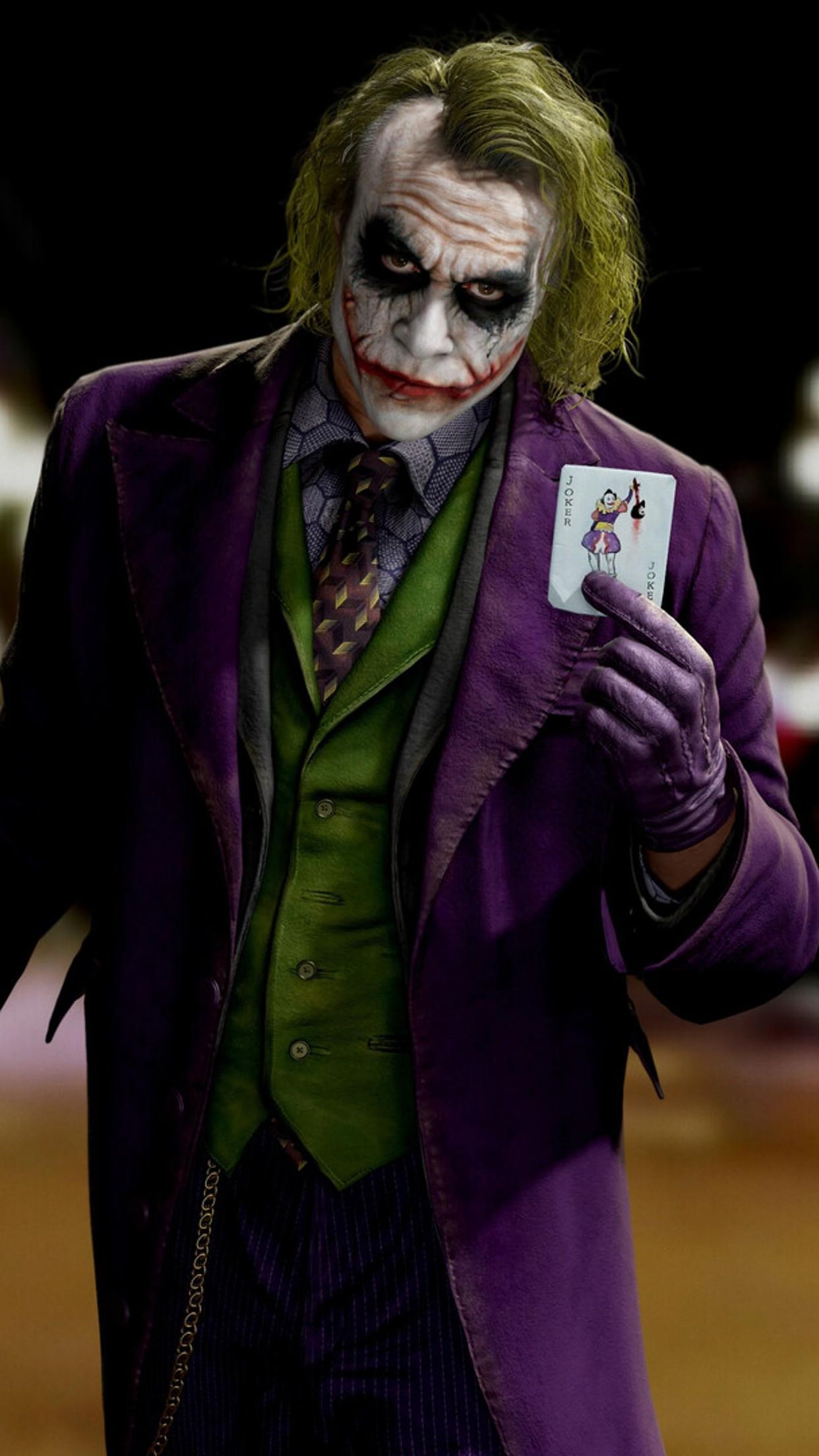 Joker Heath Ledger Wallpaper HD