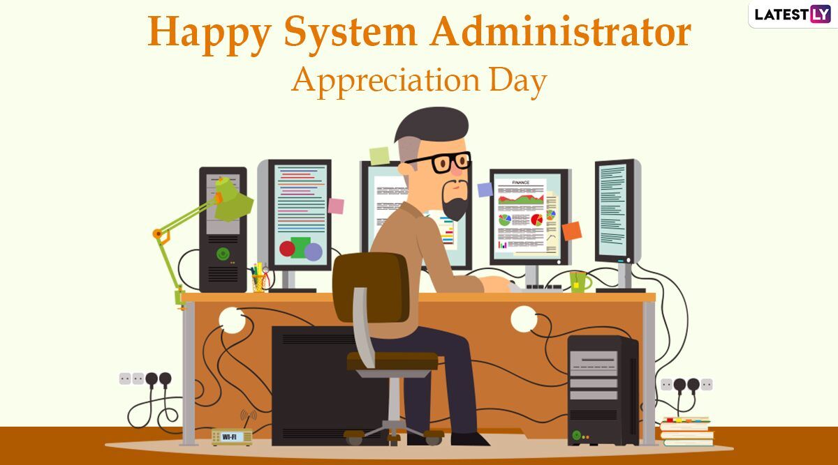 System Administrator Appreciation Day 2021 Image & HD Wallpaper for Free Download Online: Wish Happy SysAdmin Day With WhatsApp Messages and Greetings