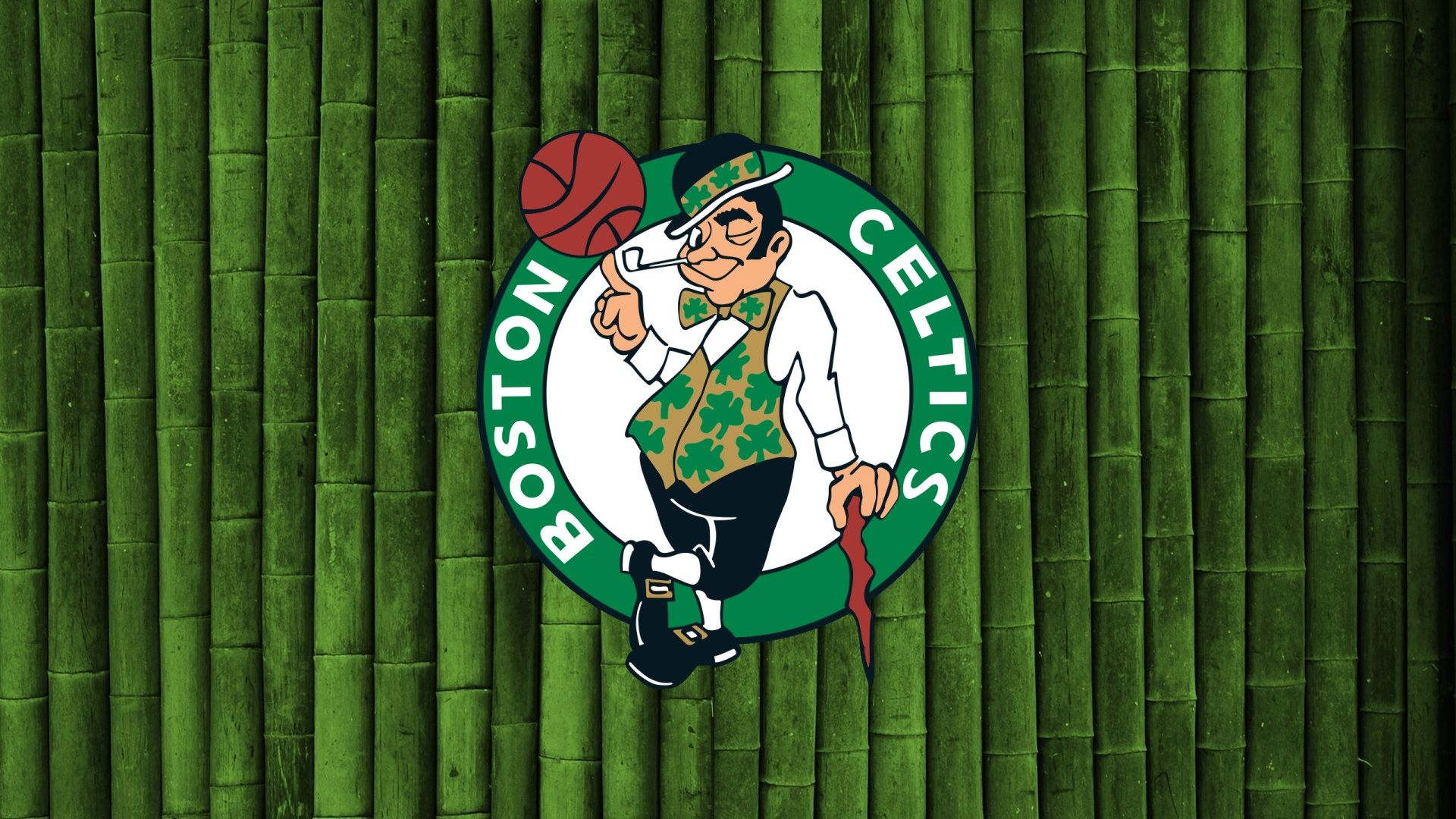 Background Boston Celtics Logo HD Basketball Wallpaper
