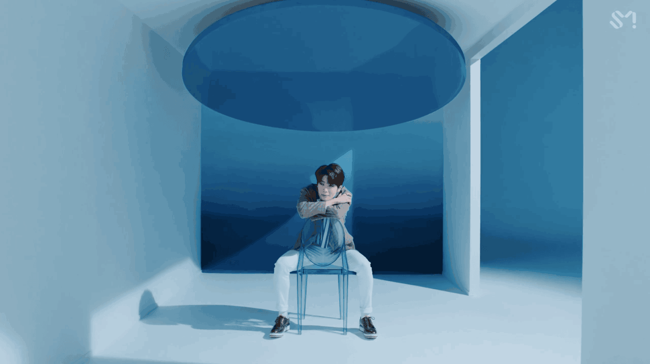 Aesthetic Baby Blue Desktop Wallpaper